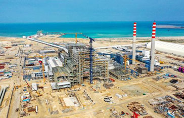 中东个清洁燃煤电站成功并网 哈电集团总承包