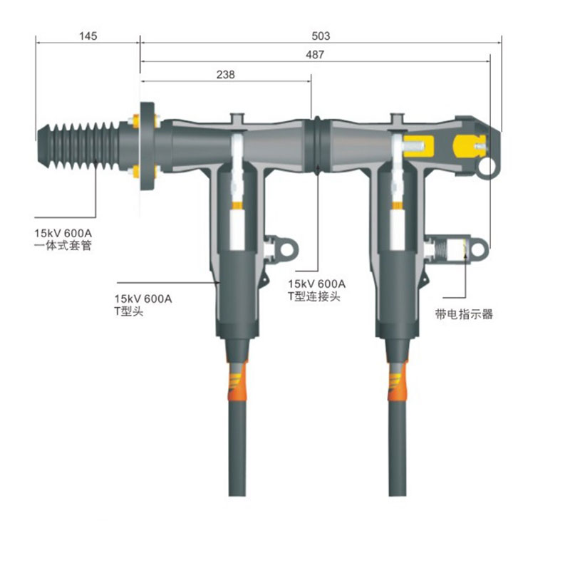 15KV 600A 电缆附件应用示例